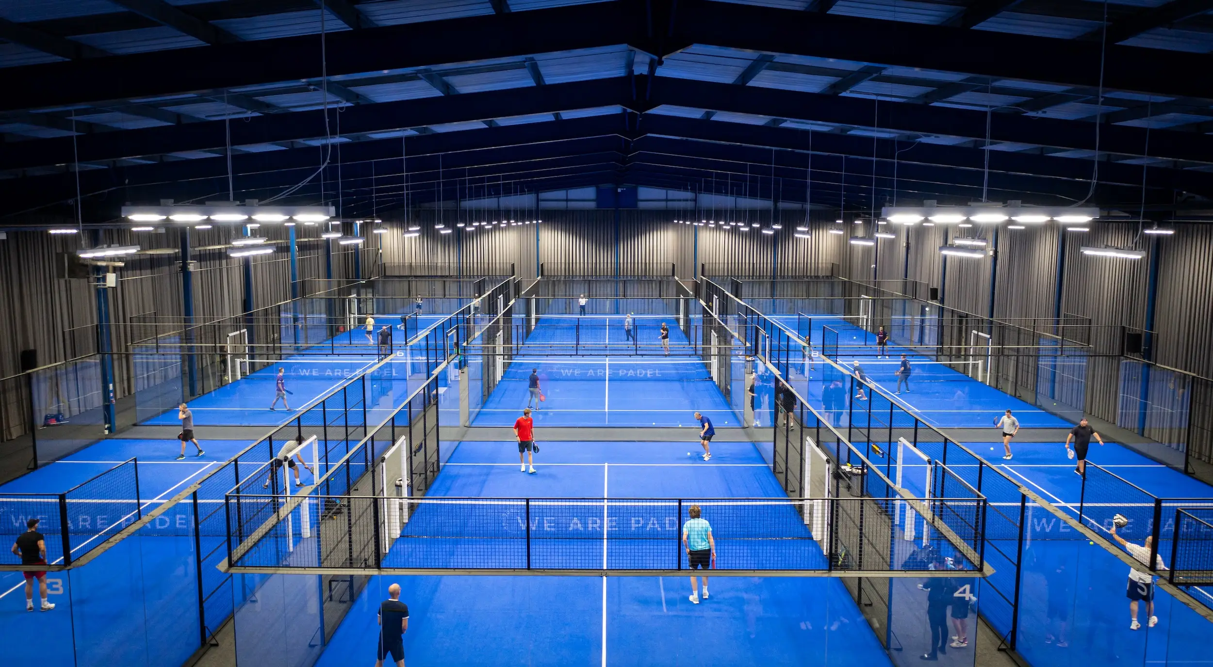 Padel Glass Wall