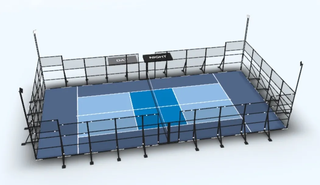 Blue Padel Court