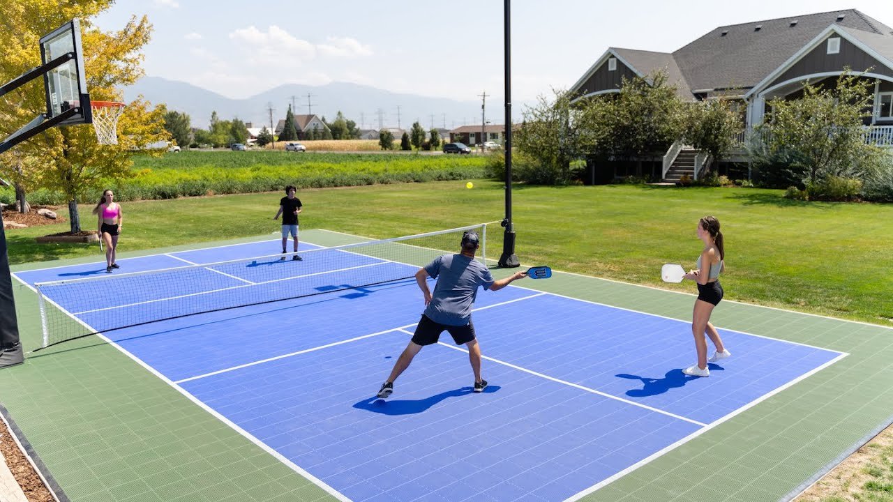 Pickleball Surface Detail
